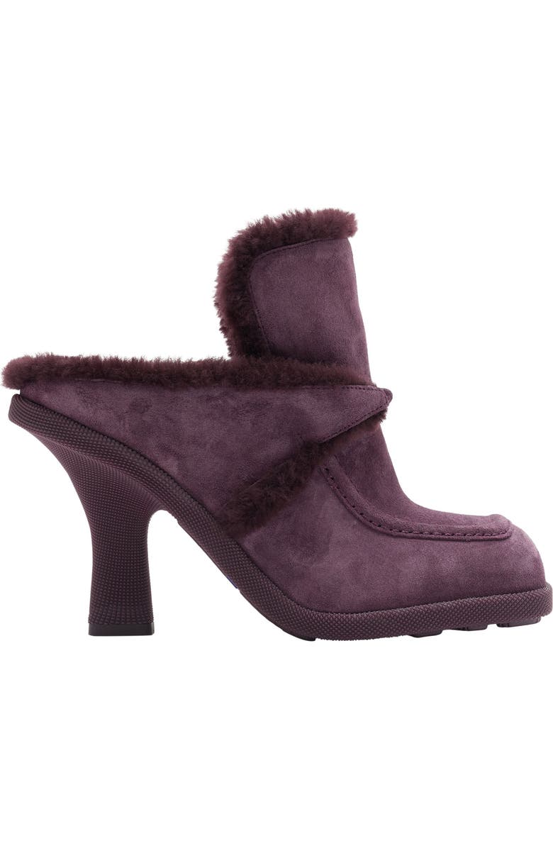 Burberry Highland Genuine Shearling Mule, Main, color,