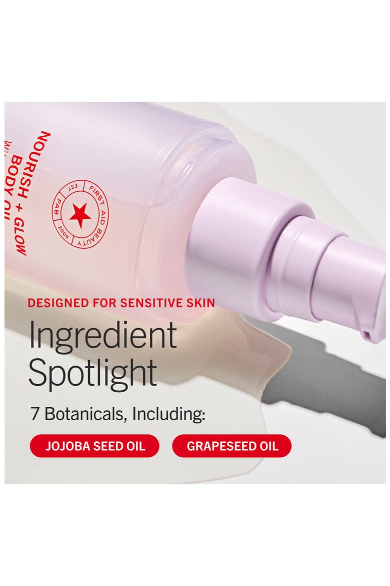 Nourish + Glow Body Oil, Alternate, color, NO COLOR