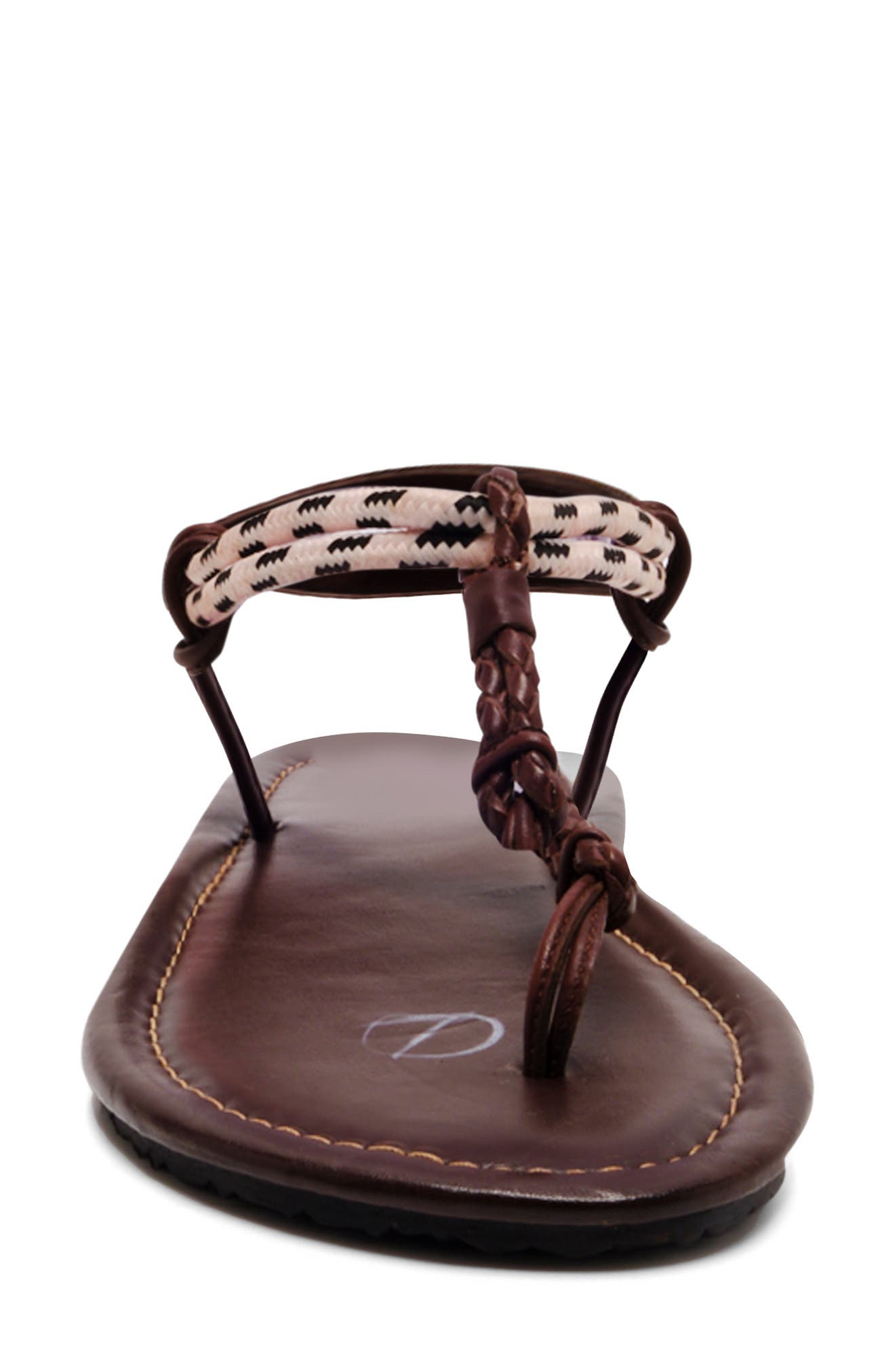 Island Hopping Sandal, Alternate, color, CHOCOLATE