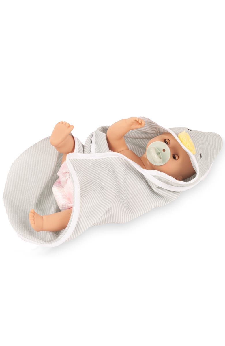 Gotz Sleepy Aquini Little Duck - Bath Doll Set, 13" Drink & Wet Baby, Kids 3+, Alternate, color, Multicolored