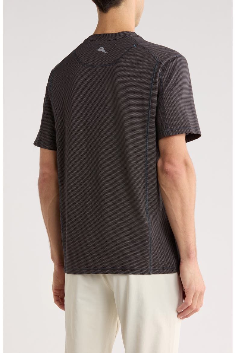 Weekend Player IslandZone® Henley, Alternate, color, BLACK