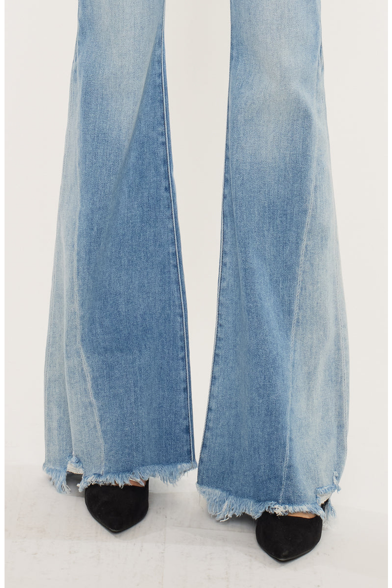 Rosecrans Mid Rise Flare Jeans, Alternate, color, Medium Wash