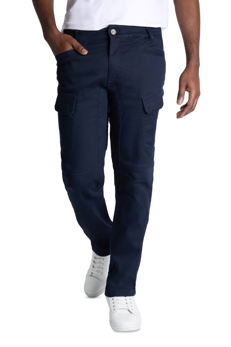 Slim Cargo Pants, Alternate, color, NAVY