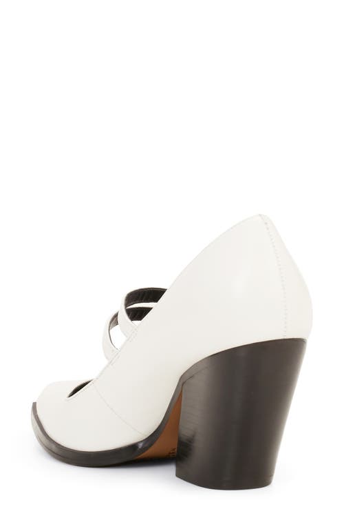Vince Camuto Gessyca Double Buckle Pump In Coconut Cream
