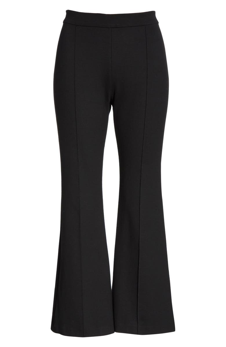 Rosetta Getty Crop Flare Jersey Pants, Alternate, color, 