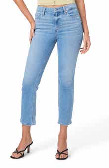 PAIGE Cindy Crop Straight Leg Jeans