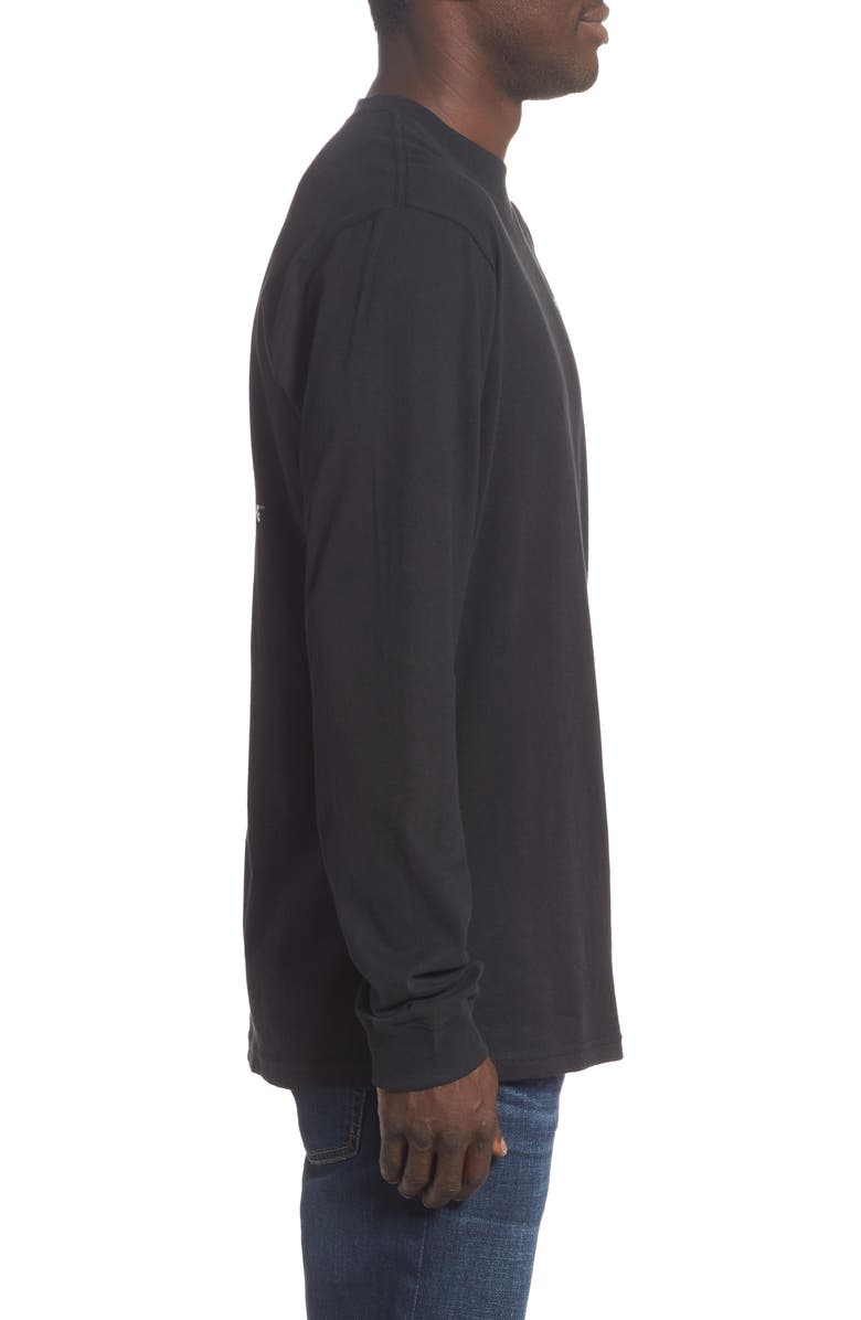 The North Face Red Box Long Sleeve Crewneck T-Shirt, Alternate, color, 