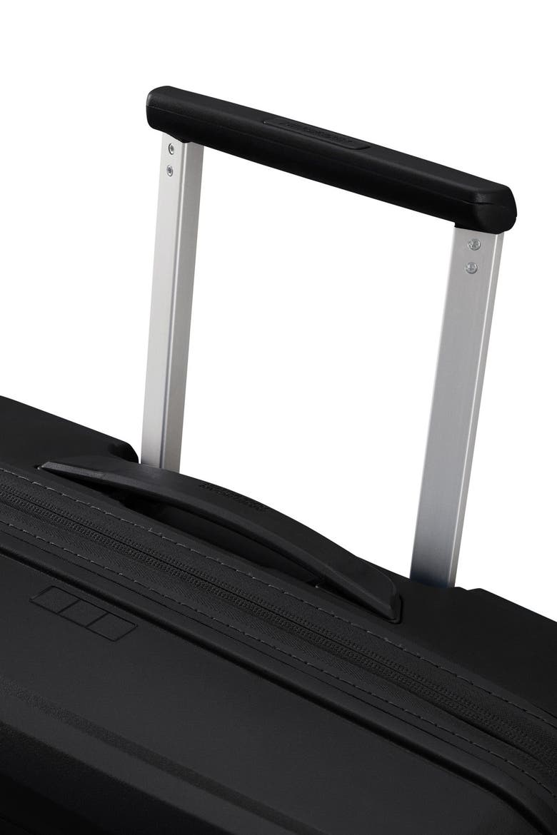 Fastfoward Expandable Hardside 22" Carry On Spinner, Alternate, color, Flash Black