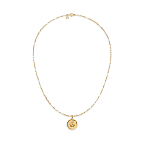 Pascal The Basketball Crooked Ball Diamond Necklace