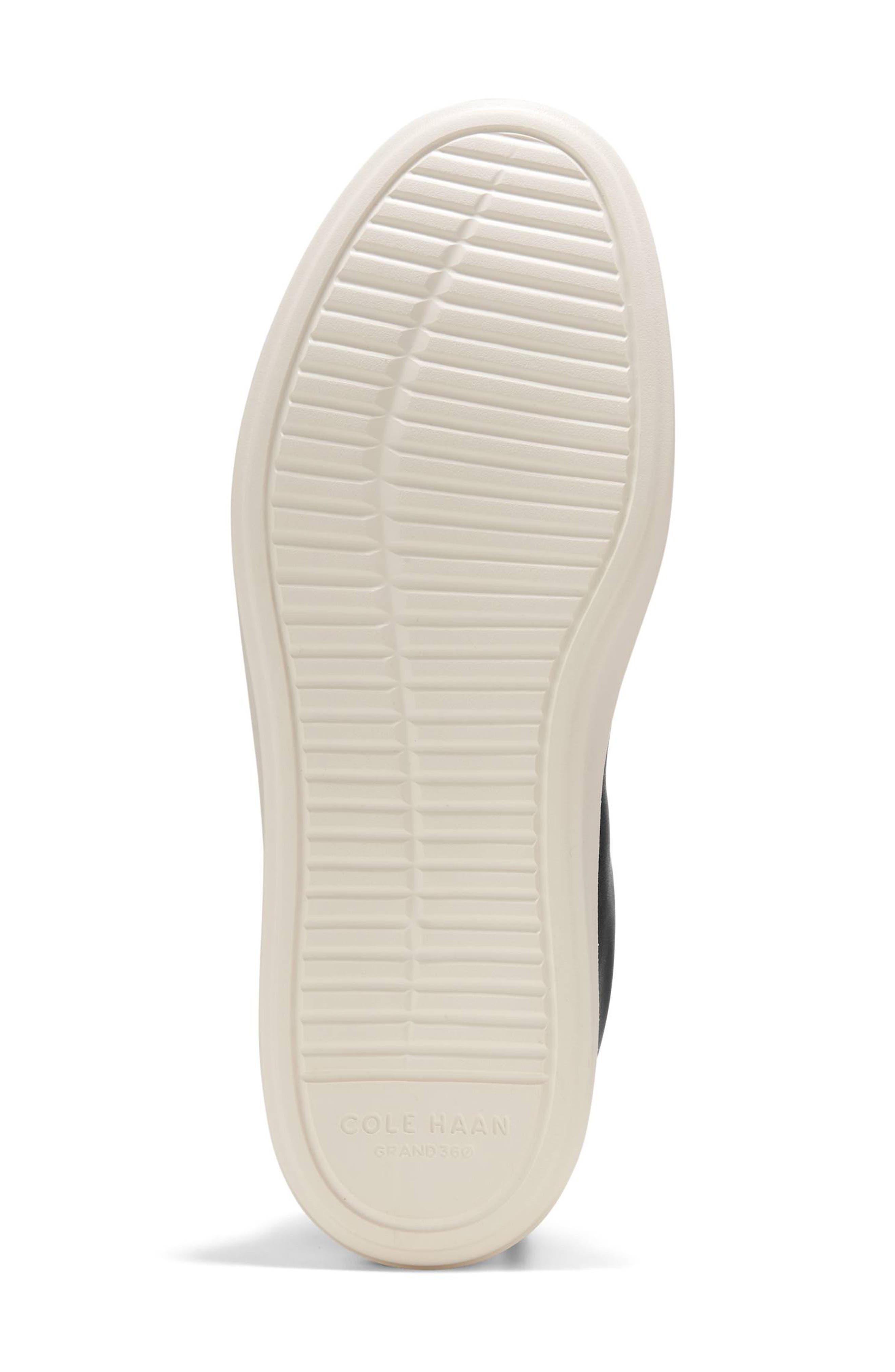 Cole Haan Grand Crosscourt II Sneaker, Alternate, color, Black / Ivory