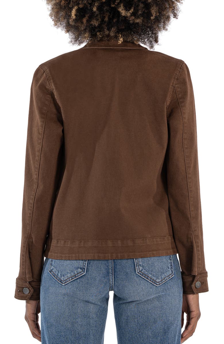 KUT from the Kloth Amanda Boxy Twill Jacket, Alternate, color,