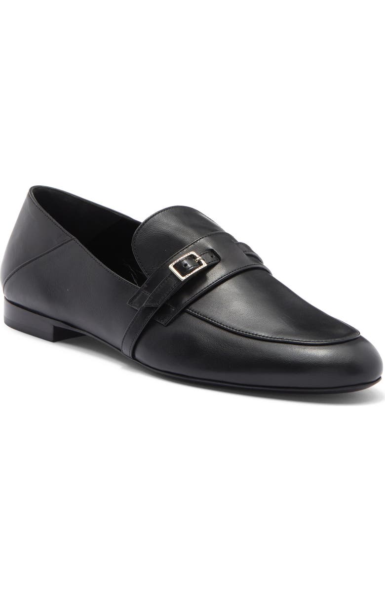 Longchamp Buckle Strap Loafer, Main, color,