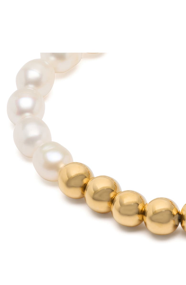 Kate Spade New York ropes & knots toggle bracelet, Alternate, color, Cream/ Gold.