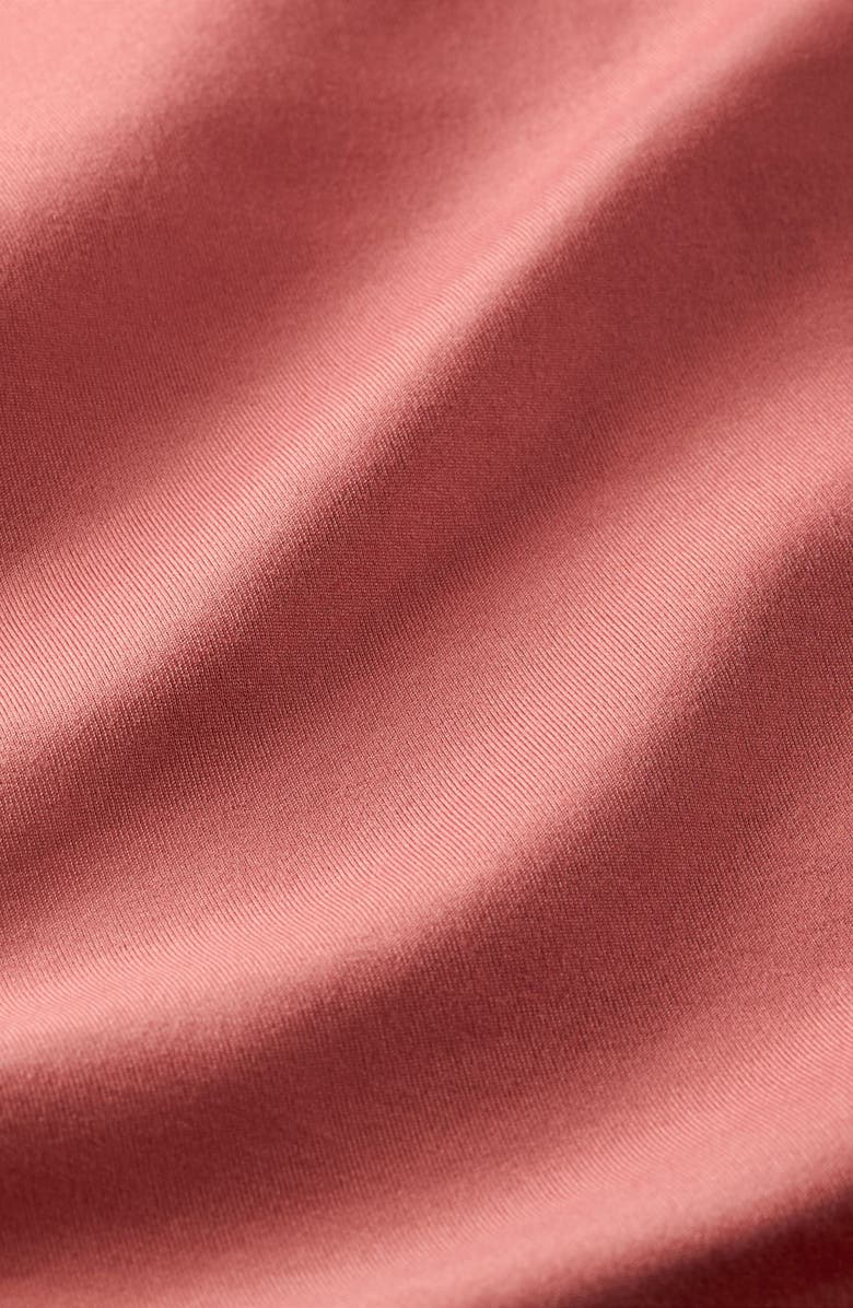 Nike Therma-FIT One Long Sleeve Half Zip Pullover, Alternate, color, Pink/ White