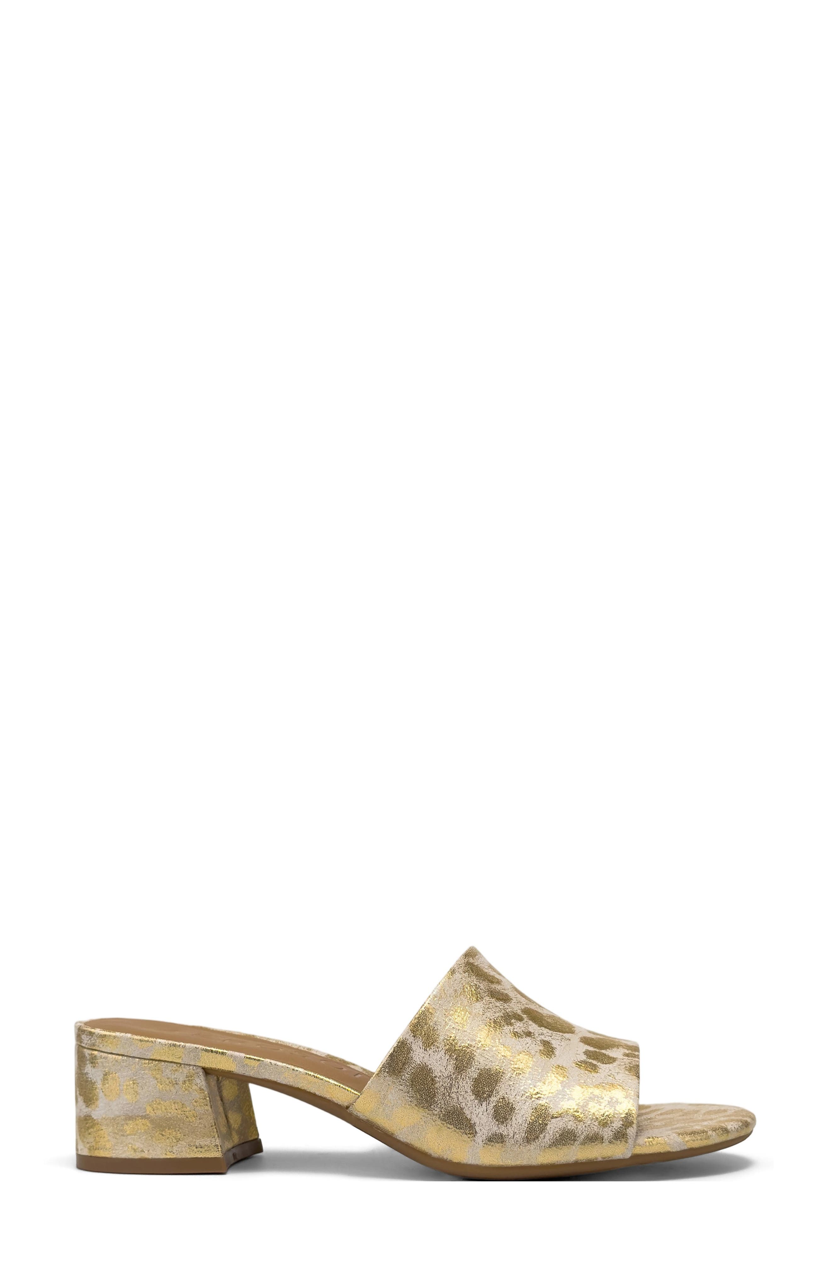 Como Block Heel Sandal, Alternate, color, SOFT GOLD