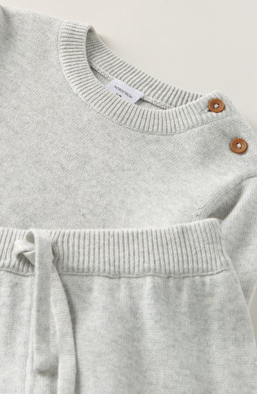 Nordstrom Icon Sweater & Pants Set In Gray