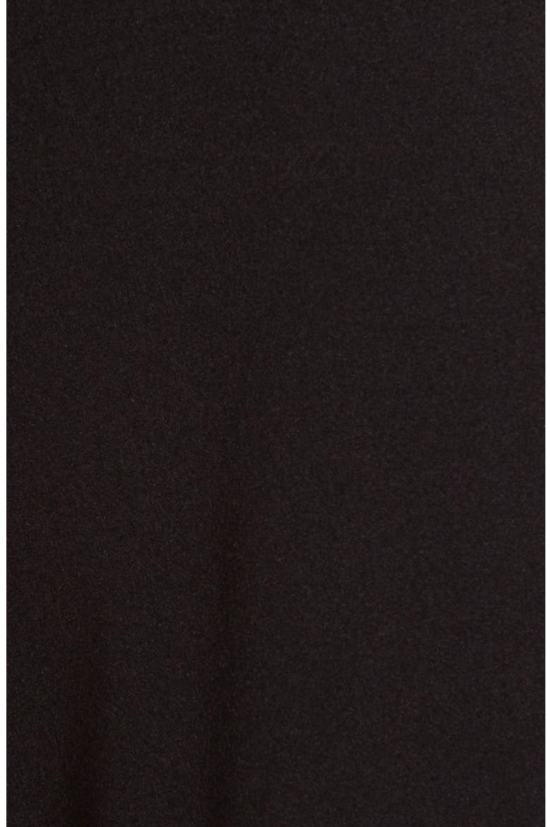 Illusion Ruffle Shoulder Jumpsuit, Alternate, color, BLACK