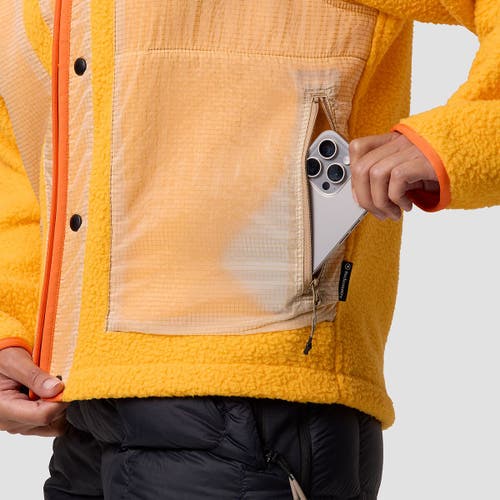 Backcountry Wander Pile-fleece Jacket In Orange