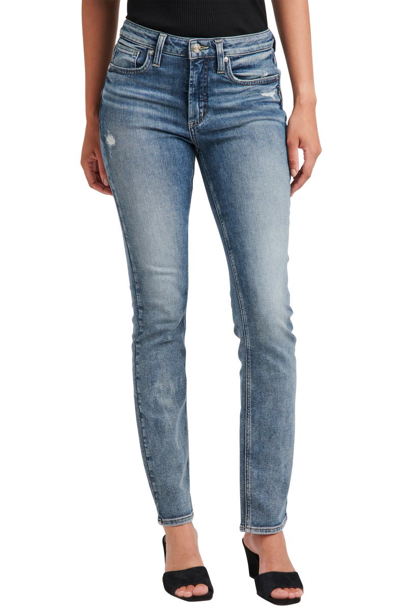 Silver Jeans Co. Most Wanted Slim Jeans, Main, color,