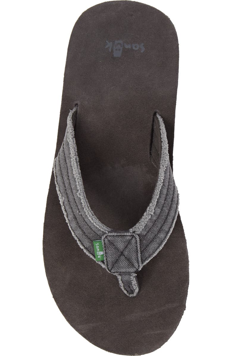 Sanuk 'Fraid Not' Flip Flop, Alternate, color,