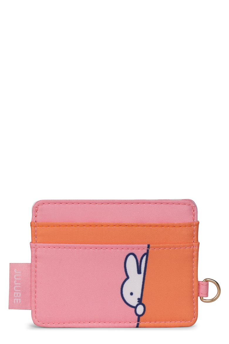 x tokidoki 20th Anniversary Celebration Be Charged Card Case, Main, color, FLOWER FIELDS