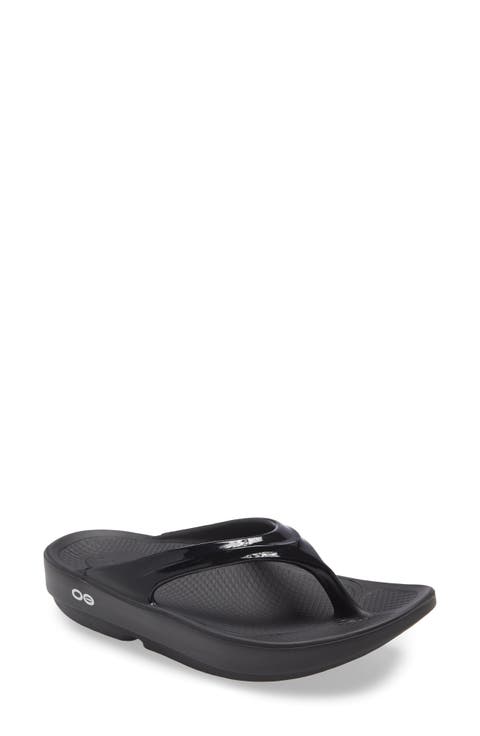 Shop Black Oofos Online | Nordstrom