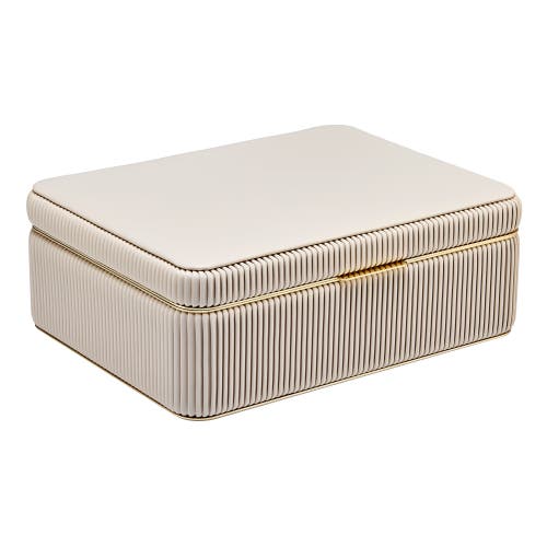 Wolf Bella Medium Jewellery Box In Neutral
