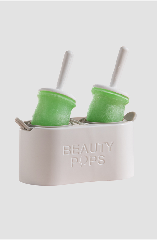 Love And Pebble Beauty Pops Ice Facial Mask Tray In Amber/light Orange