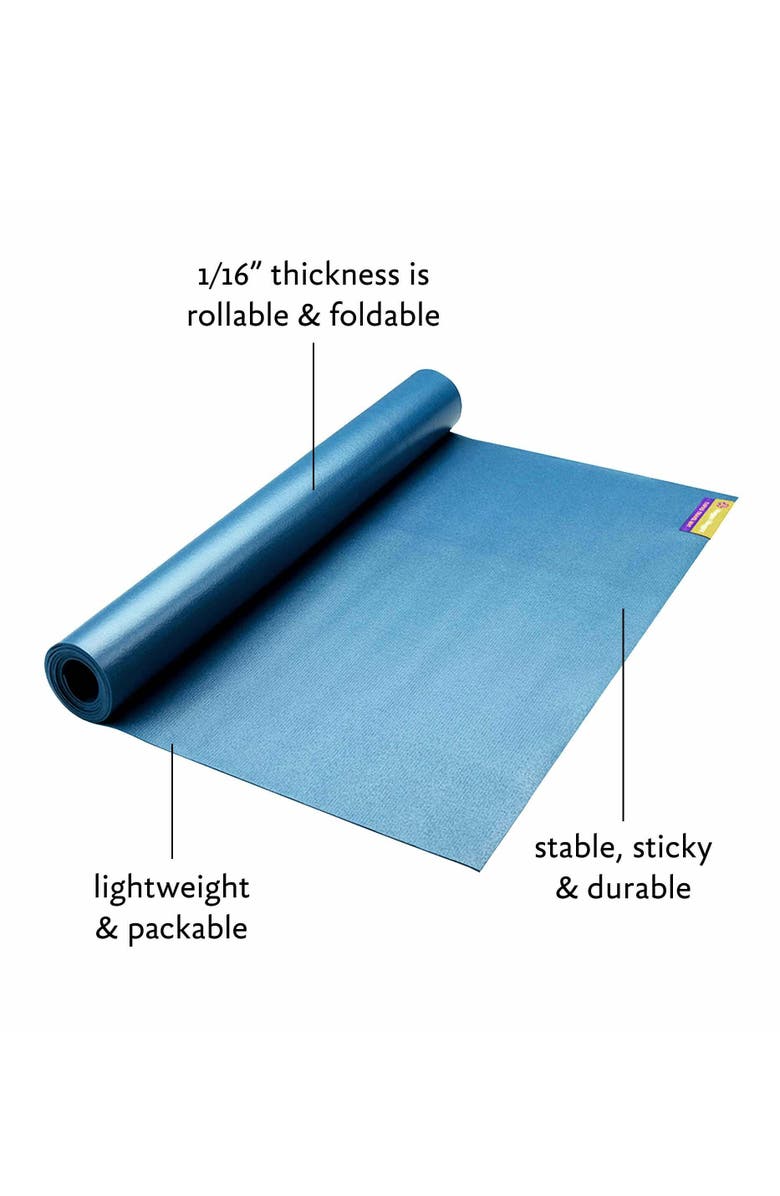 Hugger Mugger Tapas<sup>®</sup> Travel Yoga Mat, Alternate, color, Graphite