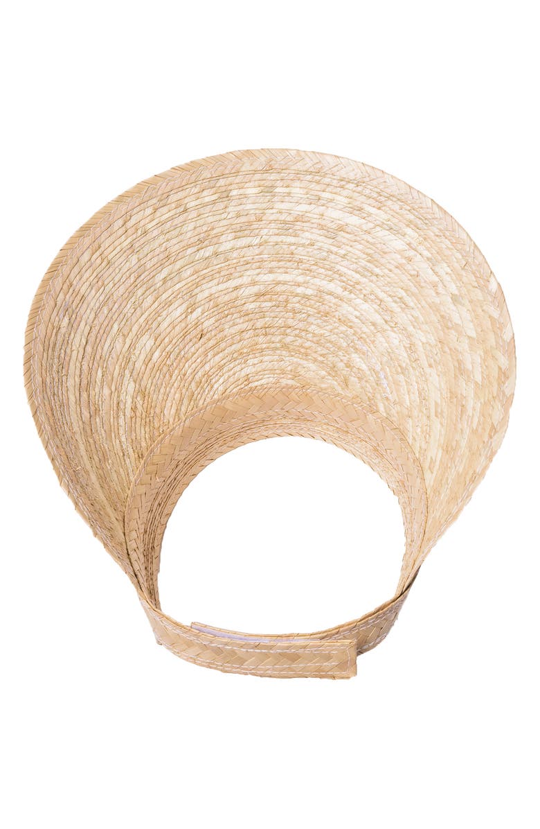 LSPACE Coastal Sea Straw Visor, Alternate, color,