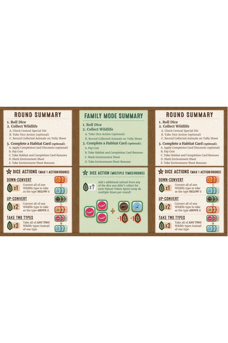 Cascadia Rolling Rivers Puzzly Fliprollwrite Board Game, Alternate, color, Multicolored