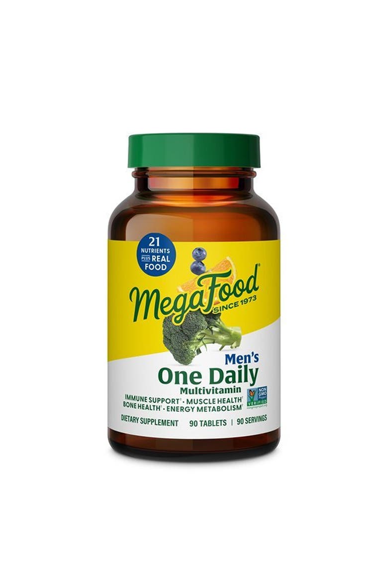 One Daily Multivitamin for Men with Methylated B12, Methylfolate for Muscle & Energy Metabolism, Vegetarian, 90 Tablets, Main, color, None