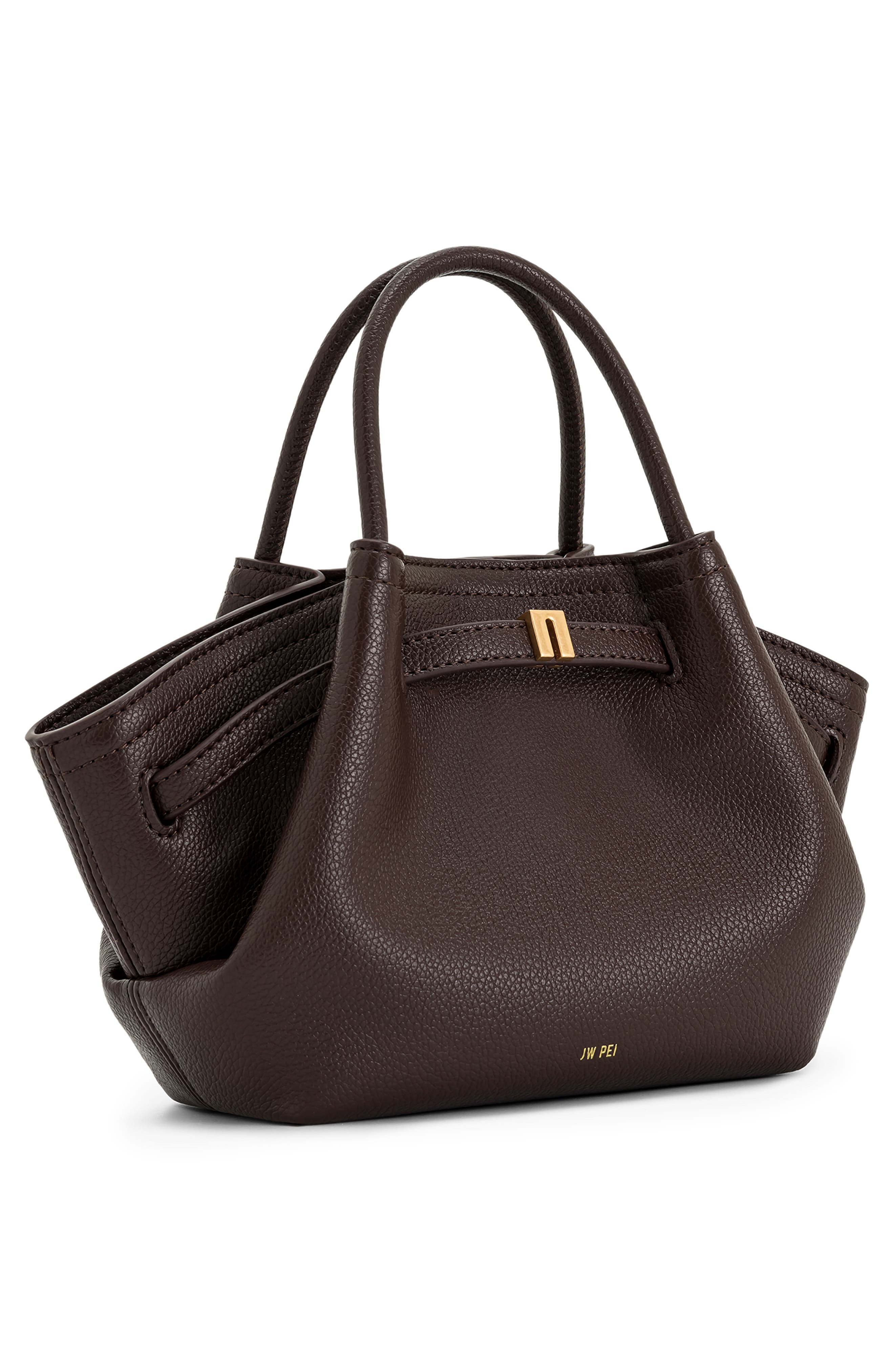 JW PEI Mini Hana Faux Leather Tote, Alternate, color, 
