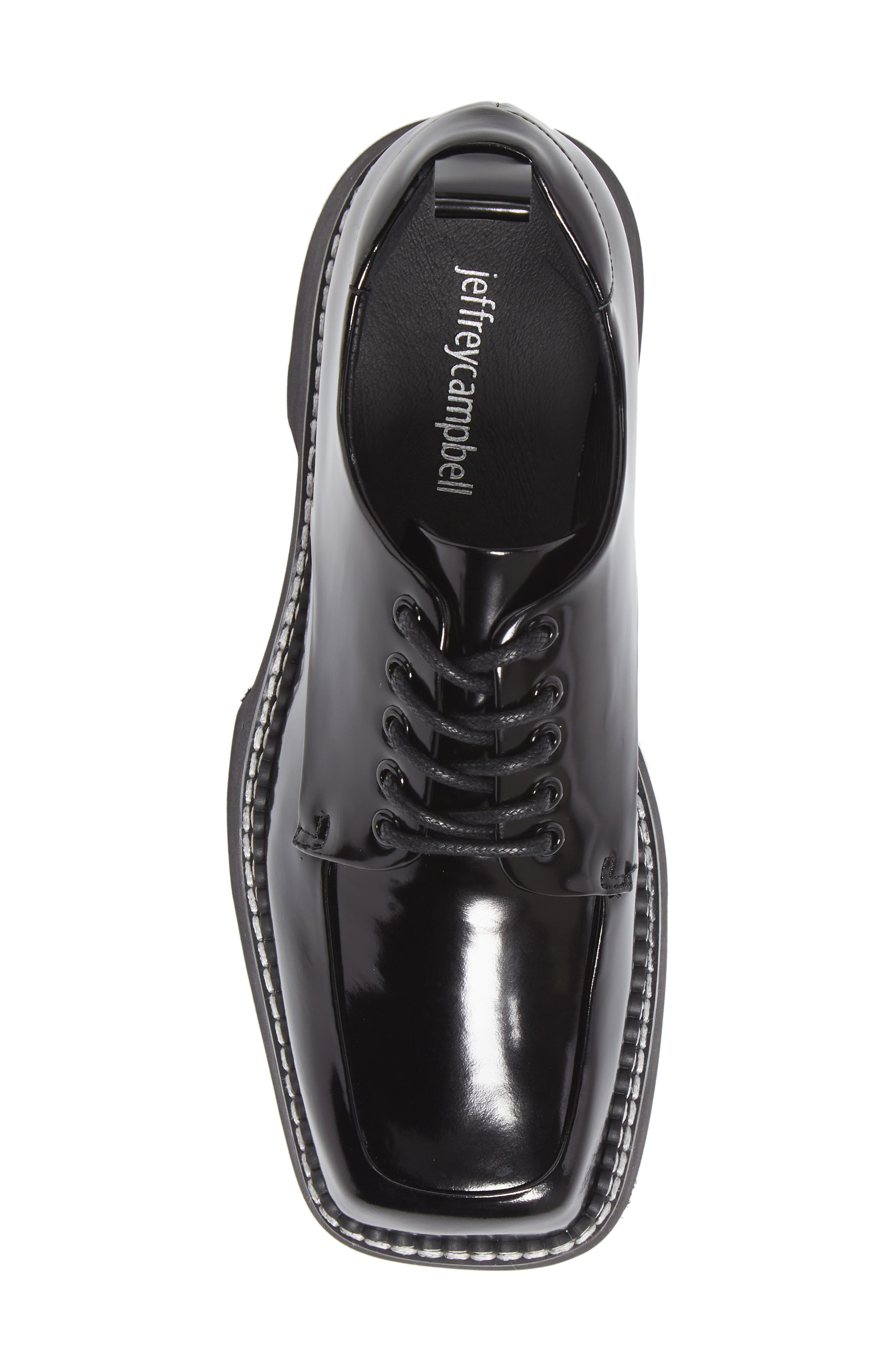 Jeffrey Campbell Book Platform Apron Toe Derby, Alternate, color, 