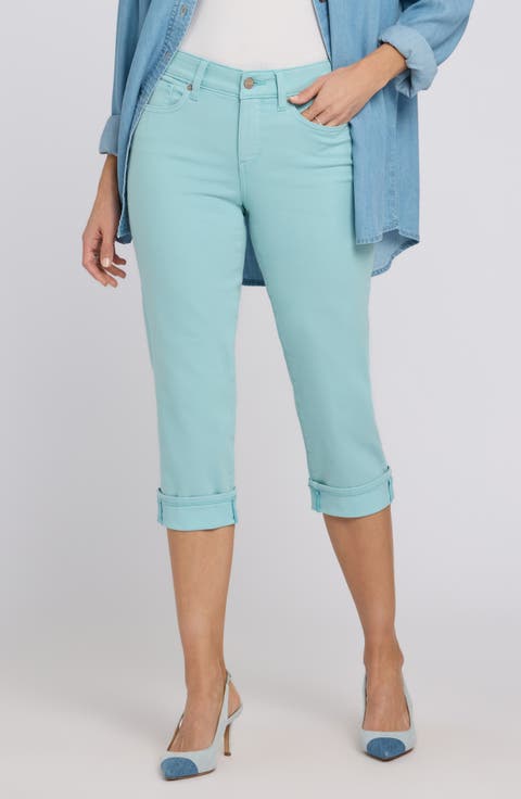 Marilyn Straight Leg Capri Jeans