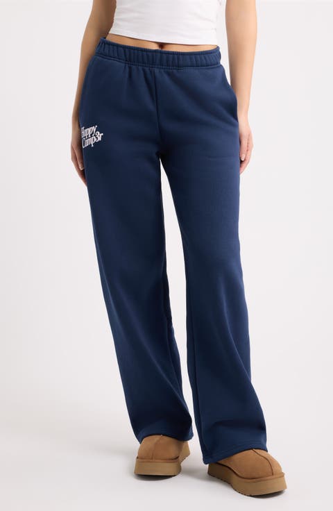 Logo Wide Leg Sweatpants