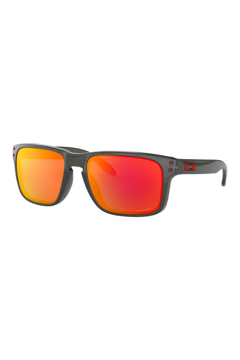 Holbrook 56mm Prizm™ Rectangular Sunglasses, Alternate, color, GREY SMOKE