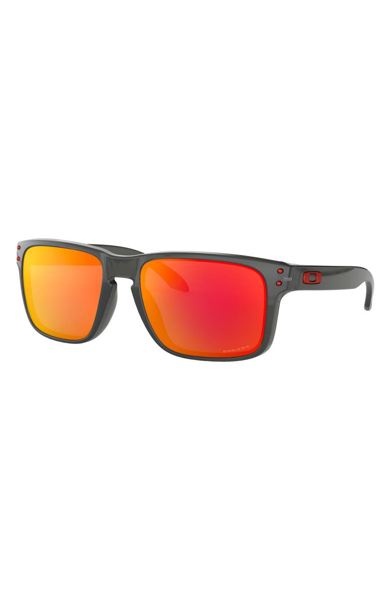 Oakley Holbrook 56mm Prizm<sup>™</sup> Rectangular Sunglasses, Alternate, color,
