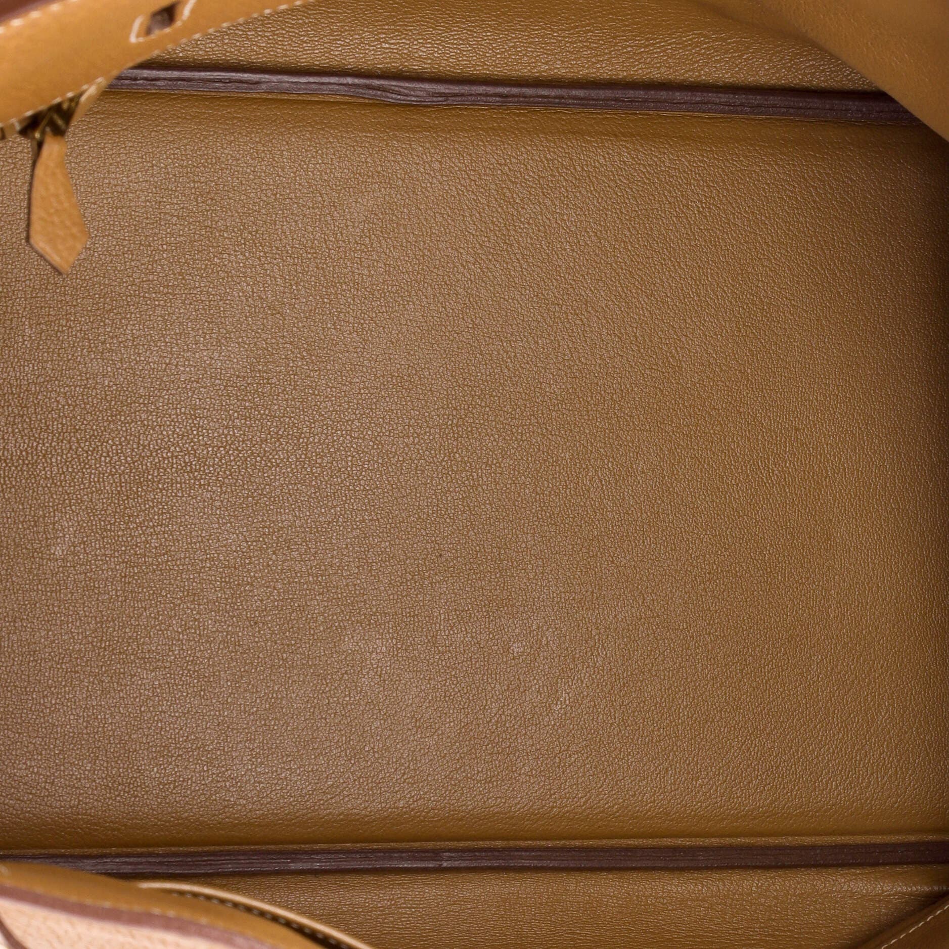 Pre-Owned Hermes Birkin Handbag Brown Fjord with Gold Hardware 40, Alternate, color, 