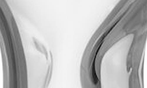 Orrefors Squeeze Small Vase In Clear