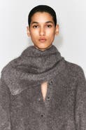 COS Brushed-Cashmere Triangle Scarf
