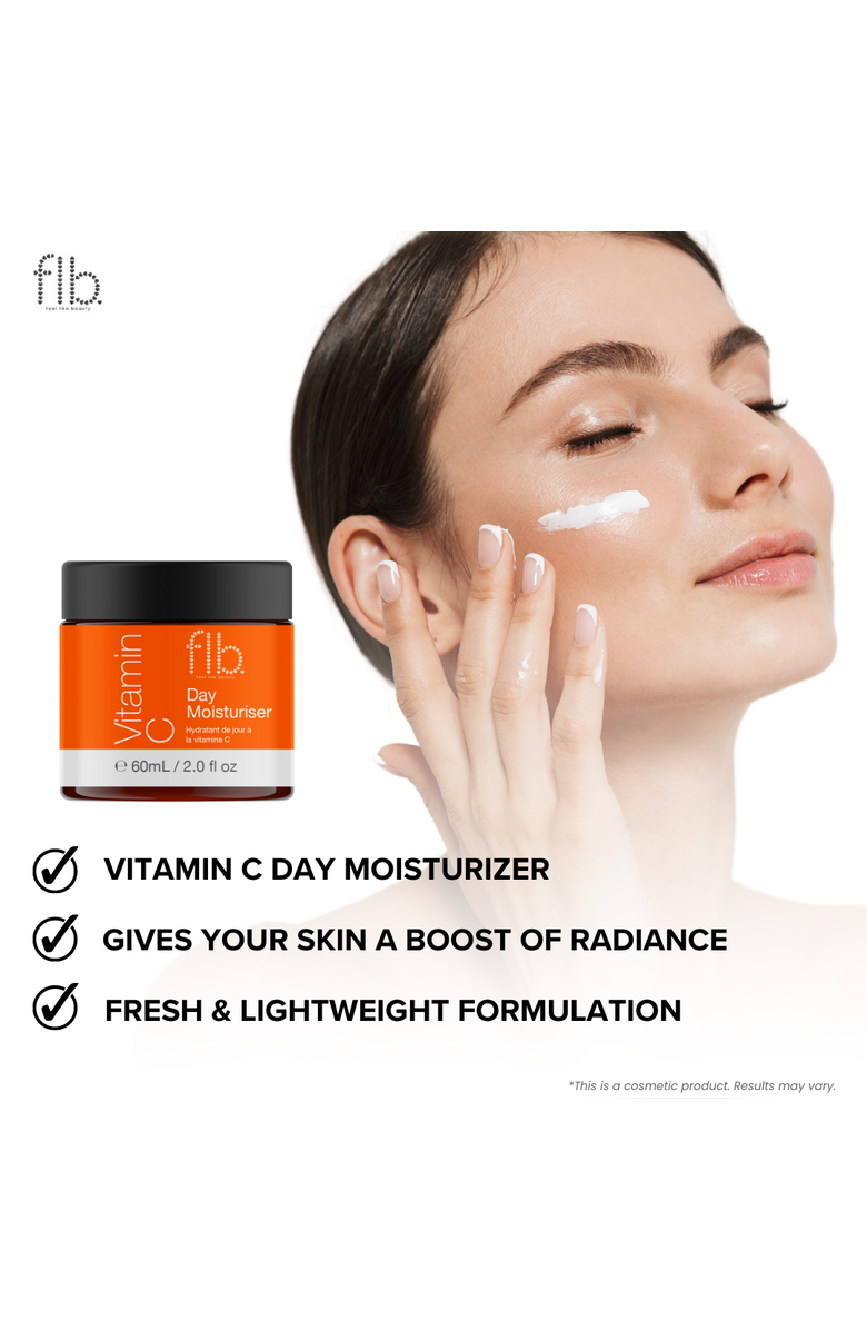 Feel Like Beauty Vitamin C Day Moisturiser 60ml, Alternate, color, White