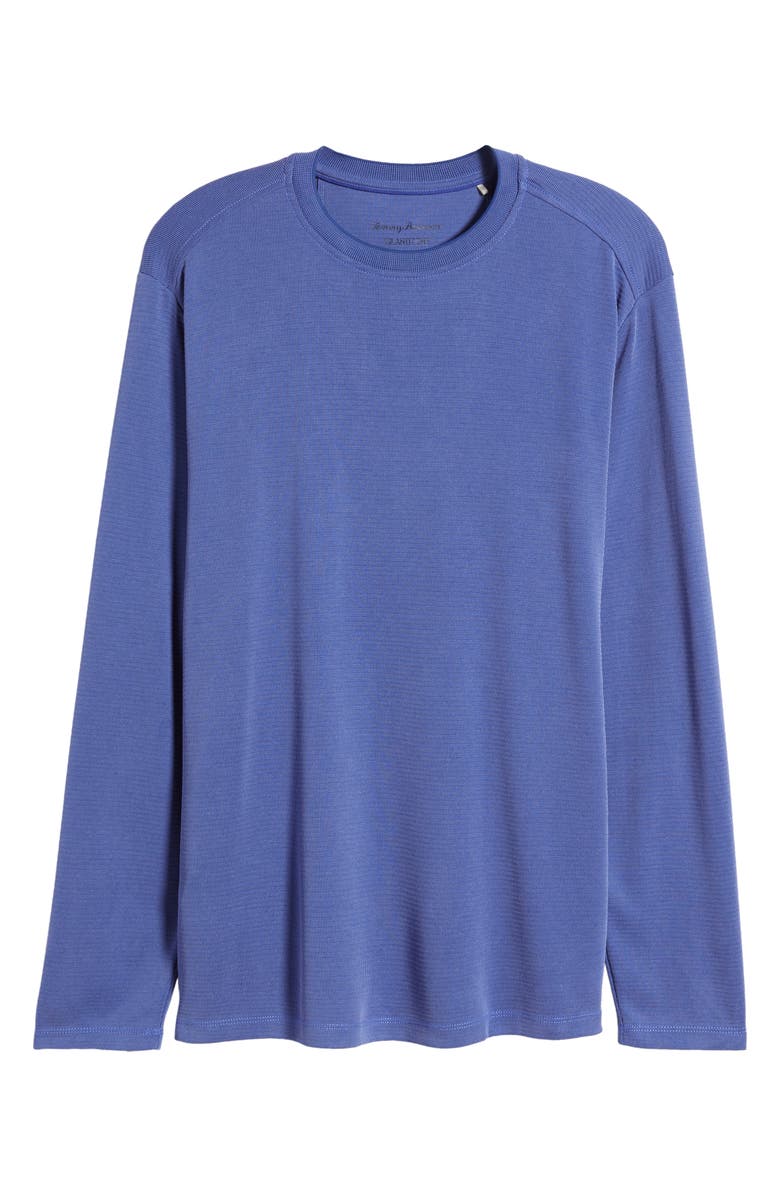 Tommy Bahama Coastal Crest Long Sleeve Performance T-Shirt, Alternate, color, Deep Ultra