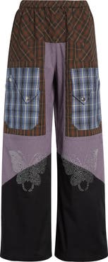 Chopova Lowena Bega Mixed Media Trousers