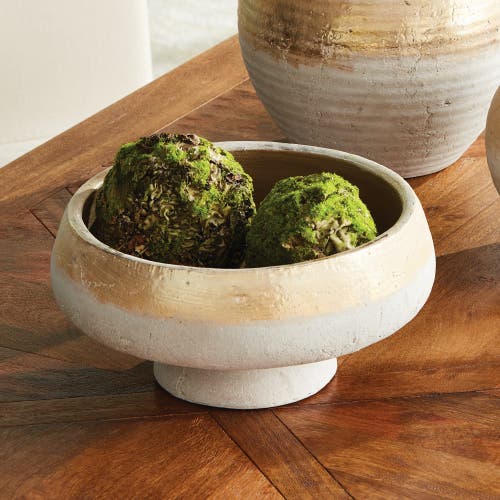 Napa Home & Garden Maude Footed Decorative Bowl In Gold