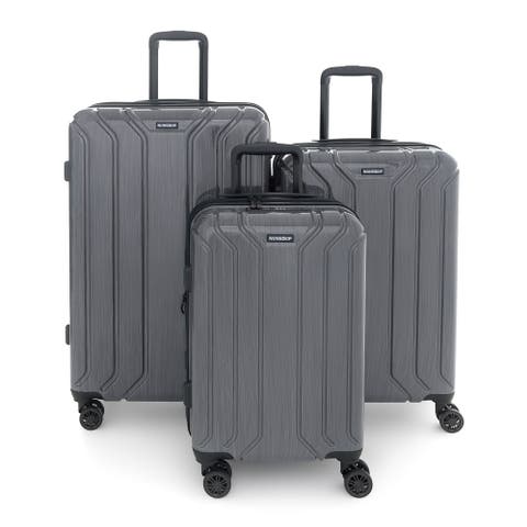 New York Elite 3 Piece (20"/24"/28") Luggage Set With 3 Packing Cubes