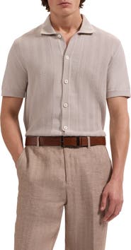 Bugatchi Short Sleeve Cardigan