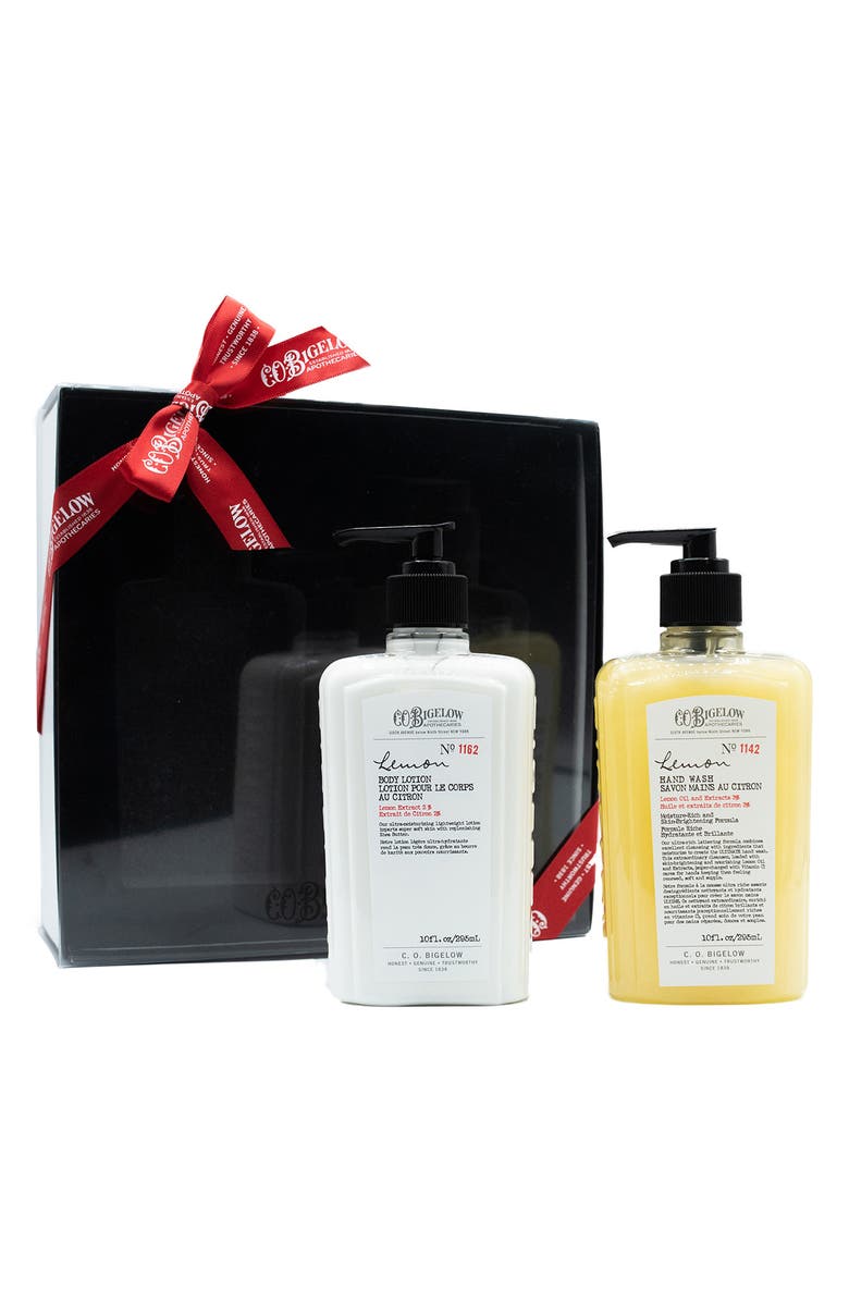 C.O. Bigelow Lemon Hand Wash & Body Lotion Duo USD $33 Value, Main, color, 
