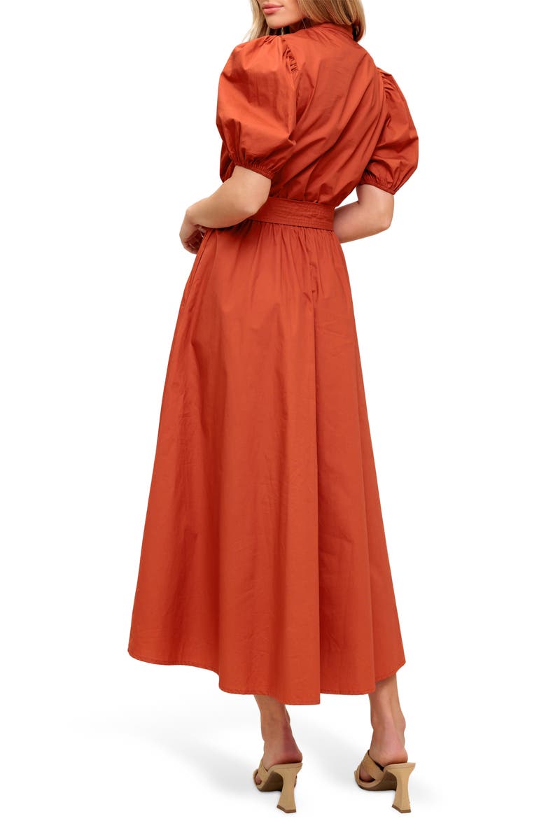 Cotton Midi Dress