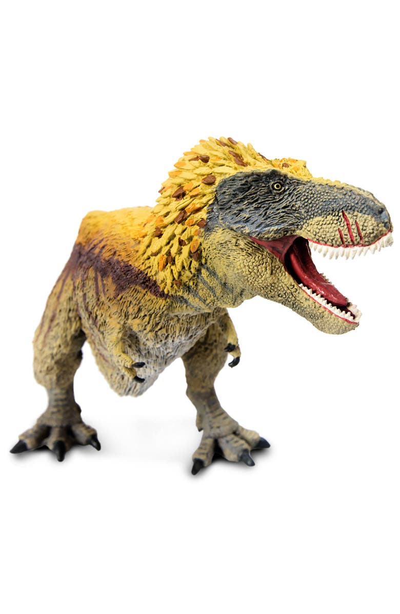 Safari Ltd. Dino Dana Feathered T-Rex Kids Prehistoric/Dinosaur Toy Figure, Alternate, color, NO COLOR